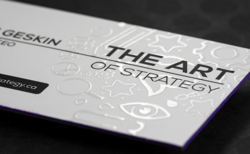 Strengthen Your Branding with Elegant Edge Painted Business Cards